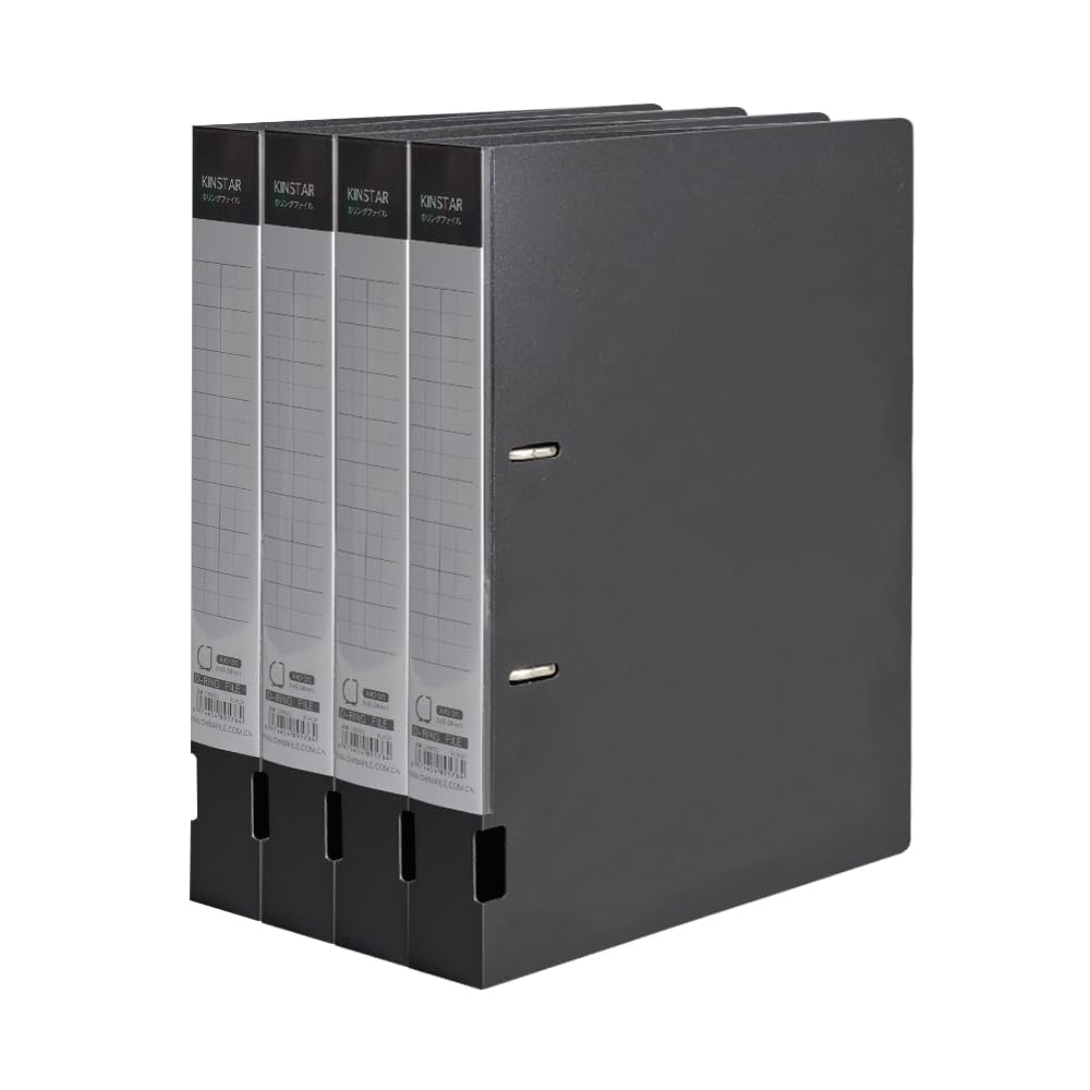 20冊セット リング式ファイル ダークグレー 20冊セット リング式ファイル ダークグレー